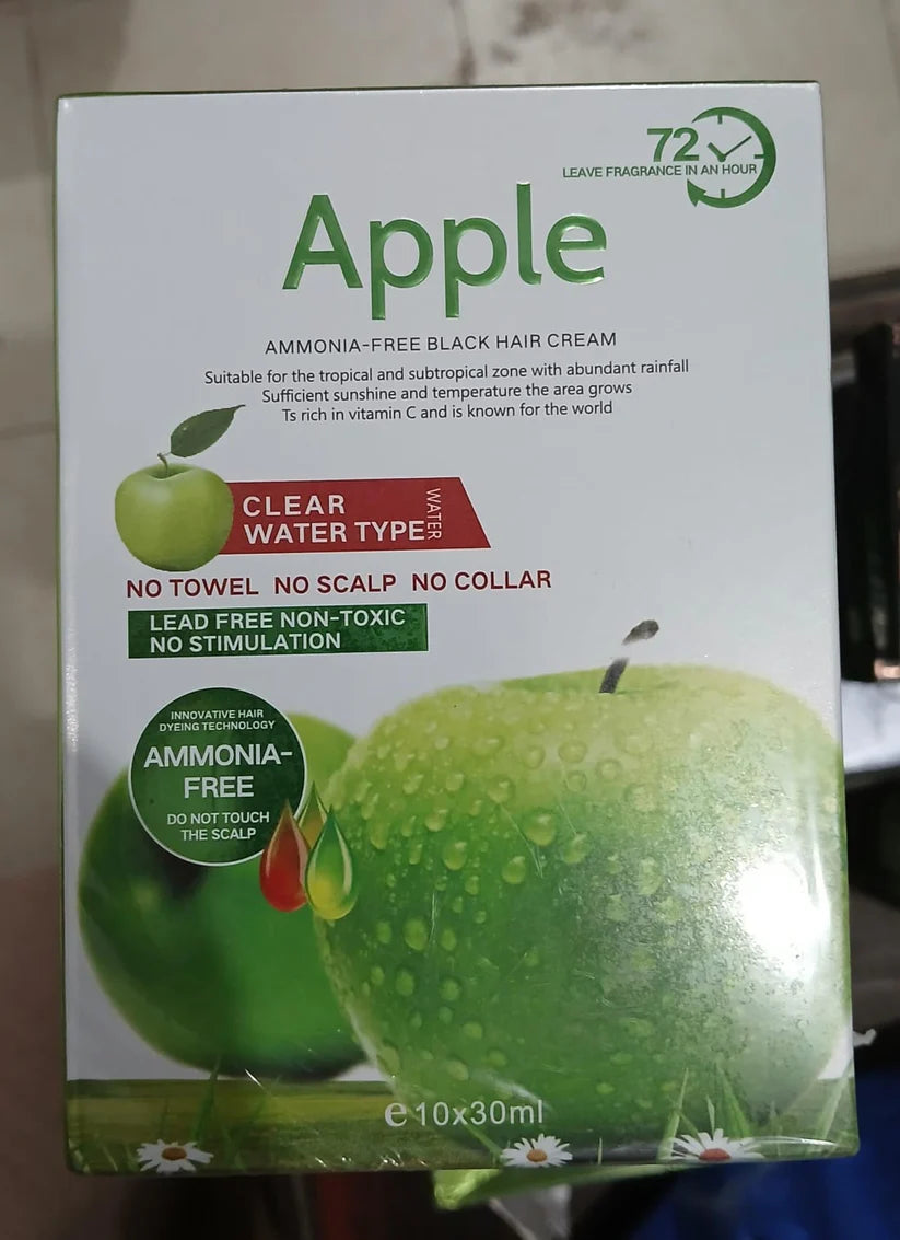 Apple Hair Color Ammonia Free
