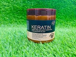 Keratin Hair Care Mask Keratin Hair Treatment for Healthy Scalp Smooth Shiny Frizz Free Hair – 500 ml